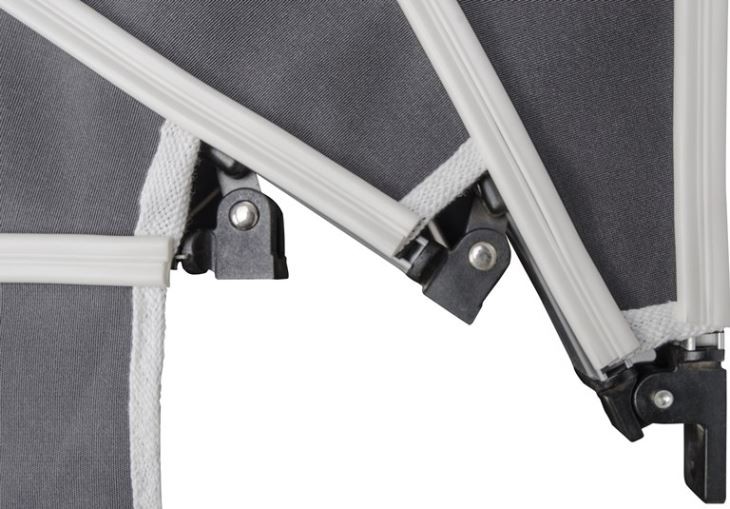 Dutch awning hinge connector