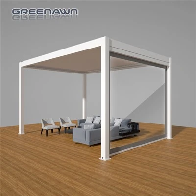 Greenawn عريشة سقف اللوفر قائمة بذاتها